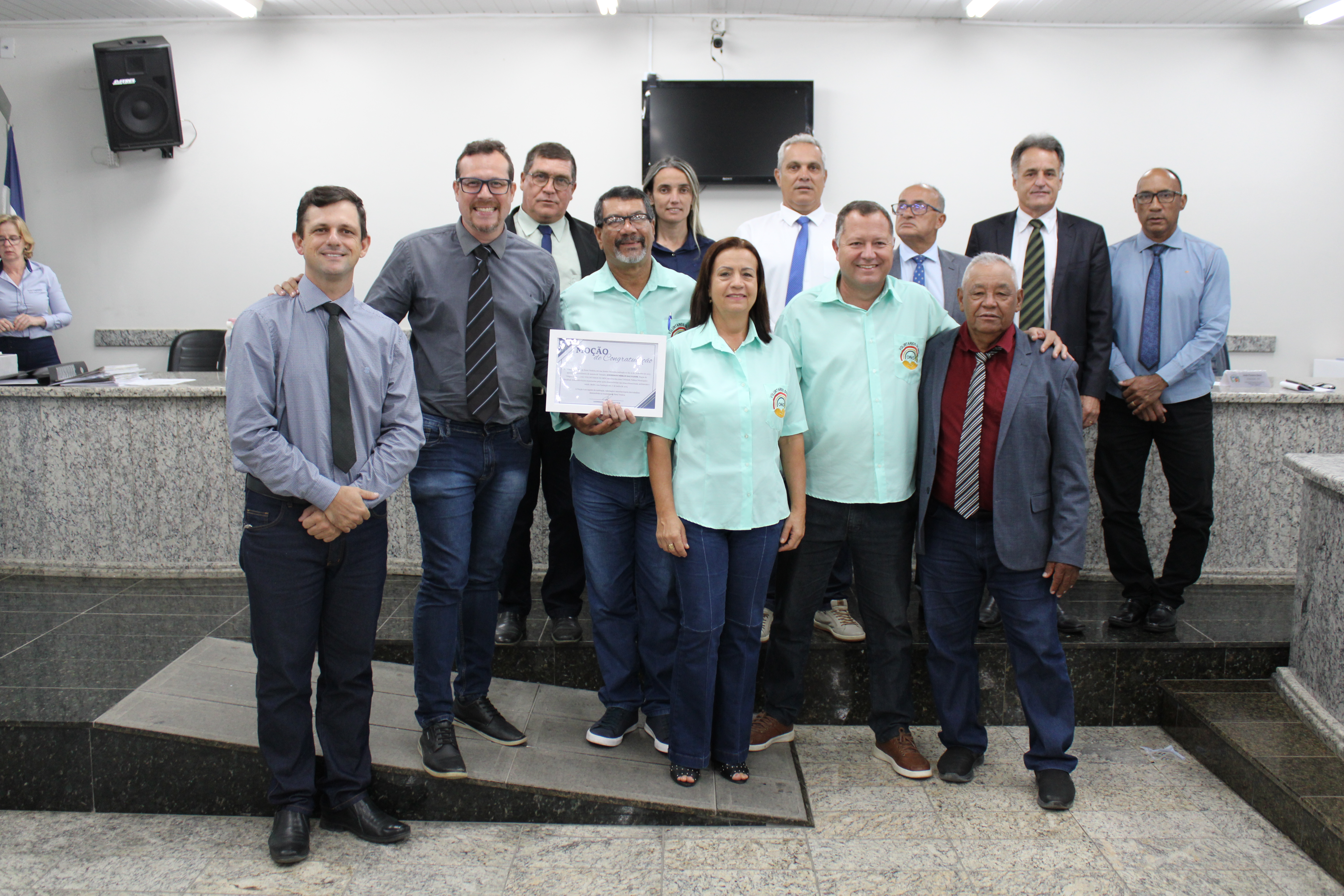 Câmara Municipal de Nova Venécia aprova Moção de Congratulações à ONG Voluntários do Bem